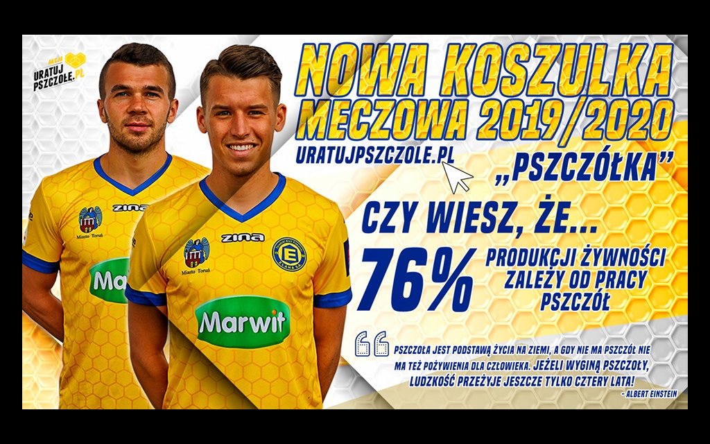 Nowa koszlka Elana Torun
