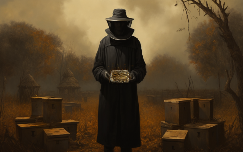 Przez złodziei rzucił pszczelarstwo