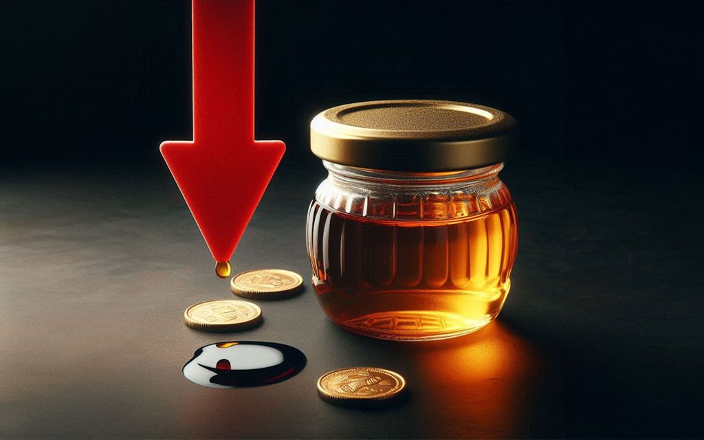 Spadek w światowym handlu miodem 