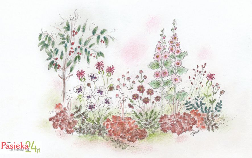 Ilustr. 1. Kompozycja inspirowana ciastem czekoladowym.