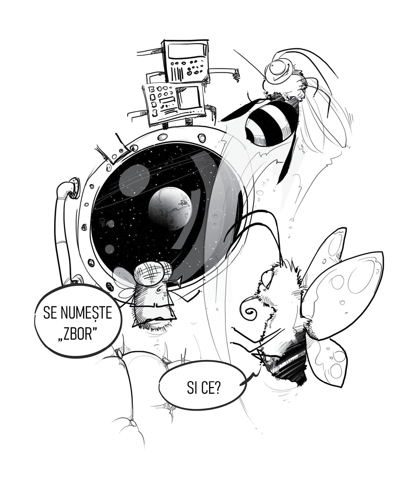 Laika 2.0, sau cum pot deveni albinele favoritul cosmic al omenirii