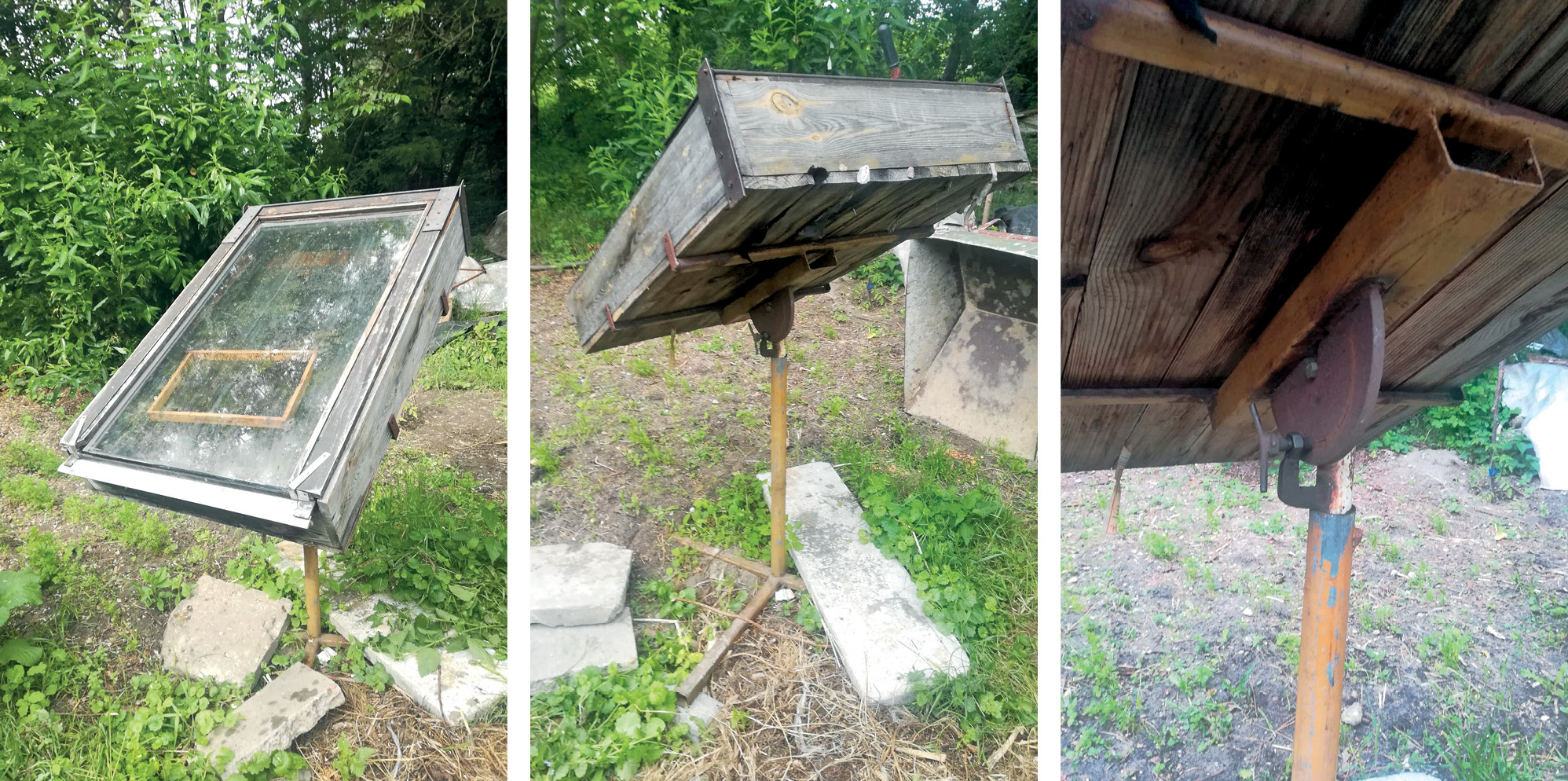 Facilități în stupina mea: topitor solar